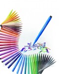 Faber-Castell Umělecký popisovač Pitt Artist Pen B štětcové, sada 6 ks Pastel - pastelové barvy