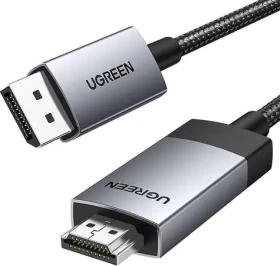 Ugreen 25491 DisplayPort - HDMI 3m šedá / Kabel (25491)