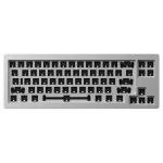 AKKO MonsGeek M7 VIA Barebone Kit stříbrná / herní klávesnice 65 % / RGB / USB-A / USB-C (6975351384410)