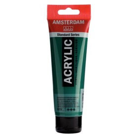 Royal Talens Amsterdam 120 ml, 619 Permanent Green Deep