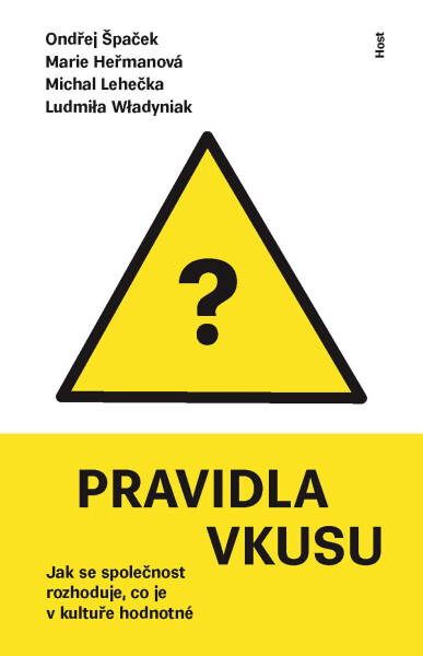 Pravidla vkusu - Ondřej Špaček, Marie Heřmanová, Michal Lehečka, Ludmila Wladyniak