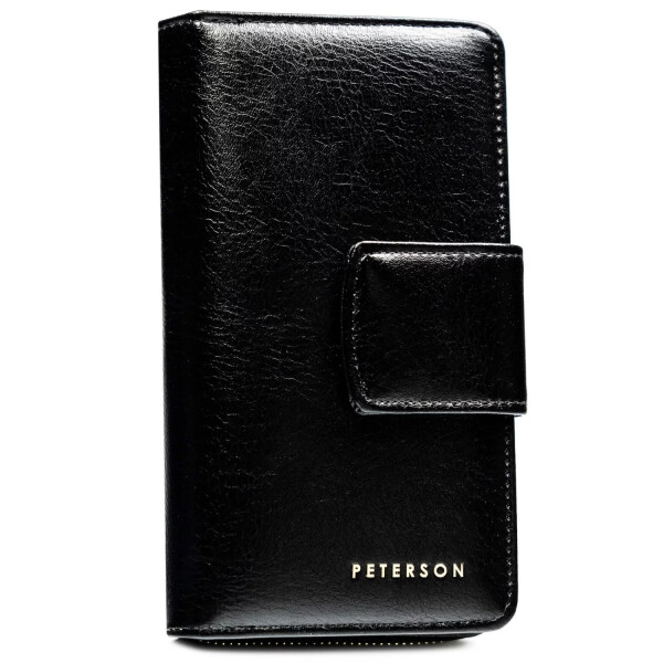 Trendy dámská koženková peněženka Peterson Gerita, černá
