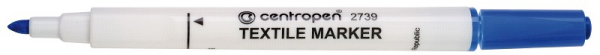Značkovač Centropen 2739 na textil - modrý