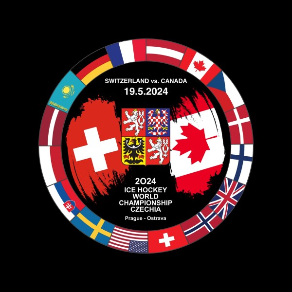 Puk Ice Hockey World Championship Czechia MS 2024 Dueling 19.5.2024 Switzerland vs. Canada