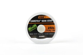 FOX Šňůrka Camotex Semi Stiff 20m 35lb (CAC743)