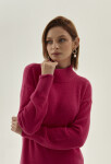 Monnari Šaty Kobaltowa Swetrowa Sukienka Pink