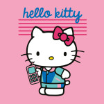 Nástěnný kalendář poznámkový 2027 Notique Hello Kitty, 30 x 30 cm