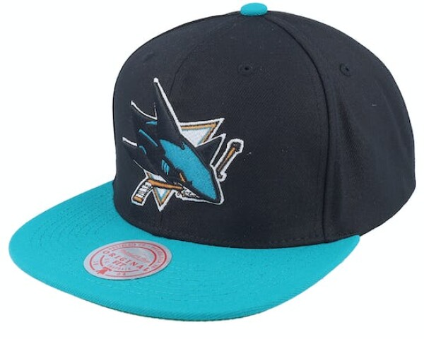 Mitchell & Ness Pánská kšiltovka San Jose Sharks NHL Team 2 Tone 2.0 Pro Snapback