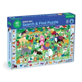 Mudpuppy Puzzle skládej a hledej "Psí den"