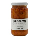 Nicolas Vahé Bruschetta s pečenými paprikami a česnekem 185 g, červená barva, sklo