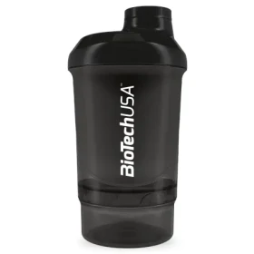 BioTech Šejkr 300 + 150 ml černý (08084)