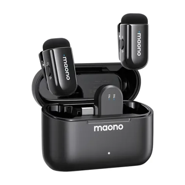 Maono WM622 PC2 / Bezdrátový mikrofonní systém / MFi certifikace pro iOS / USB-C přijímač / až 30 h výdrž (WM622 PC2)
