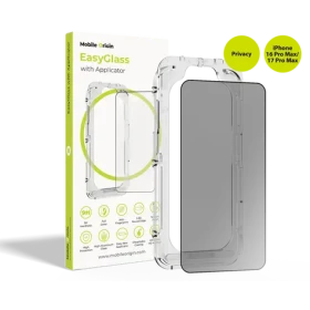 Mobile Origin EasyGlass Privacy Ochranné sklo s aplikátorem pro Apple iPhone 16 Pro Max 17 Pro Max (EGA-P-i16ProMax)