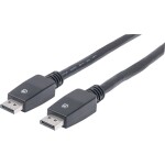 Digitus kabelový adaptér DisplayPort DP - HDMI typu A M - M 1.0 m / s blokováním DP 1.2 HDMI 2.0 / 4K / 60Hz / CE / bl (AK-340303-010-S)