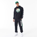 New Era Pánská mikina Boston Celtics NBA Mesh Panel Oversized Hoodie Velikost: 2XL
