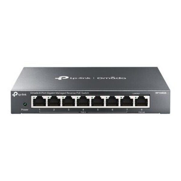 TP-LINK TL-RP108GE / Reverzní switch / 8x1000Mbps / PoE (TL-RP108GE)