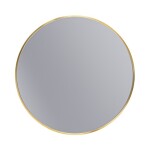 Erga Round, kulaté zrcadlo 60cm, zlatý rám, ERG-V01-ROUND-6060-GD