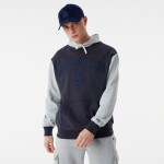 New Era Pánská mikina Los Angeles Dodgers MLB Team Patch Oversized Hoodie Velikost: S