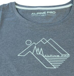 Dámské triko ALPINE PRO KEFADA dk.true gray XL