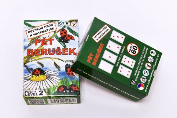 Pět berušek - Didaktická hra pro MŠ, 1. třídu ZŠ a pro žáky s SPU - Dobruška Flösslerová