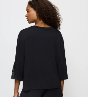 Dámský pyžamový top Aura Spotlight Top - BLACK - černý 0004 - TRIUMPH BLACK 38