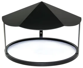 TKG Diabolo 350118 černá / Ochranná stříška k popelníku
