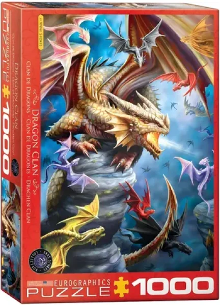 EUROGRAPHICS Puzzle Dračí klan