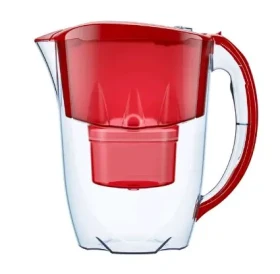 AQUAPHOR Jasper 2.8 l červená / Filtrační konvice / až 200 l / filtr: B100-25 Mg (4744131015101)