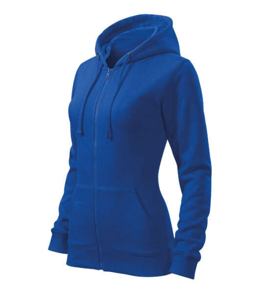 Trendy Zipper mikina dámská královská modrá XL