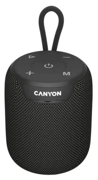 Canyon OnMove 9 černá / Bezdrátový reproduktor / BT 5.3 / IPX6 / USB-C / microSD / 7h výdrž (CNE-CBTSP9)