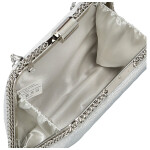 Luxusní dámské psaníčko Michelle Moon Arnex, stříbrné