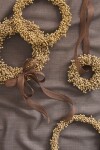 Ib Laursen Jutová stuha Mocca – 5 m, hnědá barva, textil