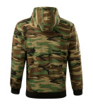 Camo Zipper mikina pánská camouflage brown XL
