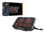 Conceptronic THYIA chladicí podložka pod notebook šedá / pro 17" notebook / 6x větrák / RGB (THYIA01B)