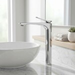 REA - Umyvadlová baterie PREMIUM Vision Chrome vysoká REA-B6344