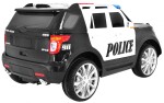 Mamido Dětské elektrické autíčko SUV Policie černé