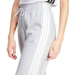 Adidas Essentials 3-Stripes Fleece Loose-Fit Kalhoty W IN6178 dámské L