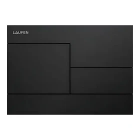 Laufen Ovládání splachování INEO SKYLINE matná černá / Duální splachování / Pro moduly INEO / 208×148 mm (H9001187160001)