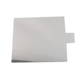 Cake star Podložka pod minidezerty zlato-stříbrná čtverec 9x9 cm