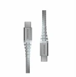 SWISSTEN ARAMID REINFORCED datový kabel USB-C - USB-C 1.5m bílá (71541014)