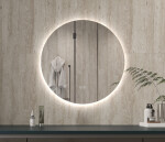 CERANO - Koupelnové LED zrcadlo Verido - Ø 90 CER-537370