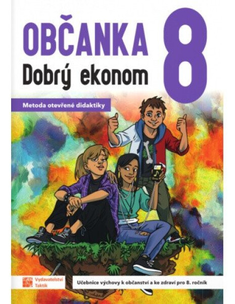 Občanka 8 - Dobrý ekonom - učebnice - Robert Čapek
