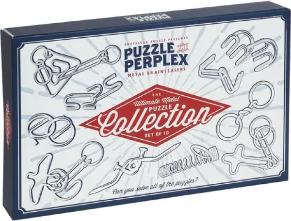 PROFESSOR PUZZLE Hlavolam Puzzle Perplex 10v1