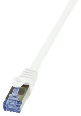 Logilink PrimeLine Cat6a bílá / Patch kabel / S/FTP / 1 m / RJ-45 (CQ3031S)