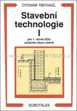 Stavební technologie pro SOU