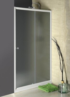 Aqualine Amadeo 110 cm sprchové dveře sklo BRICK BTS110