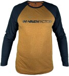 Dres HAVEN Factory Trail men black/brown, vel. S (volný dres jednoduchého designu)