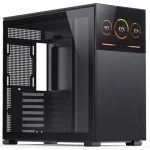 Jonsbo D41 Screen černá / ATX / 1x USB-A 3.2 / 1x USB-C 3.2 / bez zdroje / displej / průhledná bočnice (D41 STD BLACK SC)