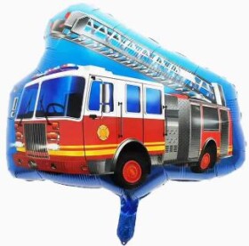 Hasičské auto balónek 64 cm x 70 cm Hasičské auto balónek 64 cm x 70 cm