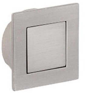 Tulip Nábytková úchytka zápustná Panel F nikl broušený